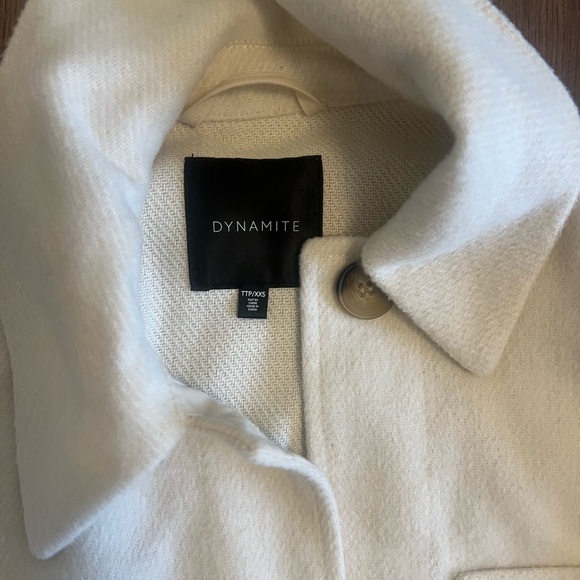 Dynamite Cream Button-Up Jacket - Picture 2 of 2